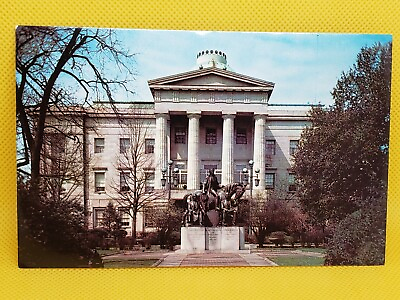 #ad Postcard State Capital Raleigh North Carolina #135 $3.75