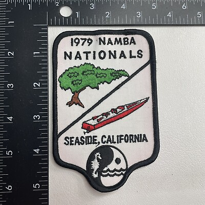 #ad Vtg 1979 SEASIDE CA North America Model Boat Assn. NAMBA NATIONALS Patch 00XN $11.04