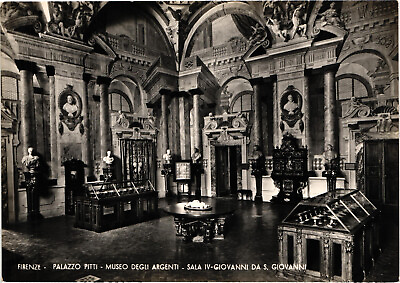 #ad Florence Pitte Palace Silver Museum Room GIOVANNI DA S. GIOVANNI Postcard $7.91