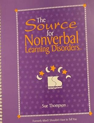 #ad The Source for Nonverbal Learning Disorders by Thompson Sue 1997 Spiral b... $30.06