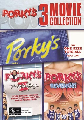 #ad Porky#x27;s: 3 Movie Collection New DVD Australia Import NTSC Region 0 $22.59