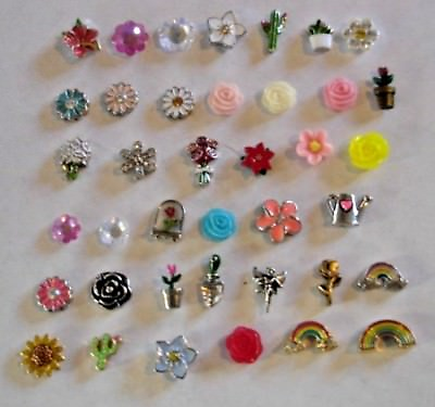 #ad Origami Owl Flower Charms FREE SHIPPING BUY 4 Get Free Charm $6.99