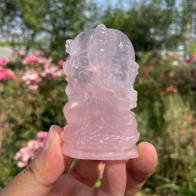 #ad Rose Shi Ying Crystal Elephant Sculpture is a unique crystal gift for him her. $70.00