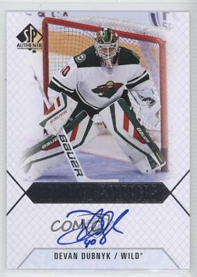 #ad 2015 16 SP Authentic Scripted Stoppers Devan Dubnyk #SS DD Auto $10.89