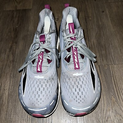 #ad Altra Women’s Torin 4 Running Shoe Gray Purple Zero Drop Size 8.5 $25.00