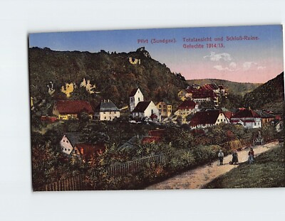 #ad Postcard County of Ferrette Haut Rhin France $4.99