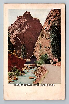 #ad CO Colorado Pillars Hercules South Cheyenne Canyon c1908 Vintage Postcard $7.99