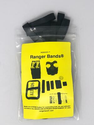 #ad Ranger Bands® 24 Mix Heavy Duty EPDM Rubber Tactical Bands Survival Gear USA $11.29