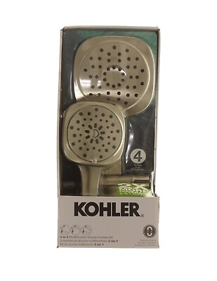 #ad Kohler Adjuste 3 in 1 Multifunction Combo Shower Kit Brushed Nickel R31250 G BN $39.59