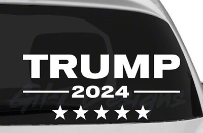 #ad Trump 2024 Vinyl Decal Sticker President 45 Donald Maga Republican The Don $1.79