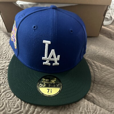 #ad Hat Club Jae Tips LA DODGERS size 7 5 8 SOLD Out $59.99