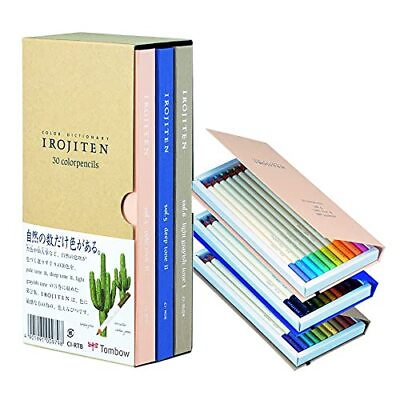 #ad Tombow Color Pencil Color Dictionary 2nd Collection 30 Color CI RTB From JAPAN $43.45