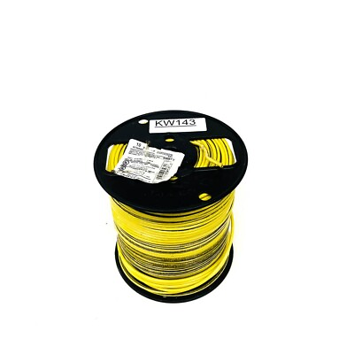 #ad 500ft Cerrowire THHN THWN 2 Cooper Wire 10 AWG 19 Strand Yellow Made in USA $199.97