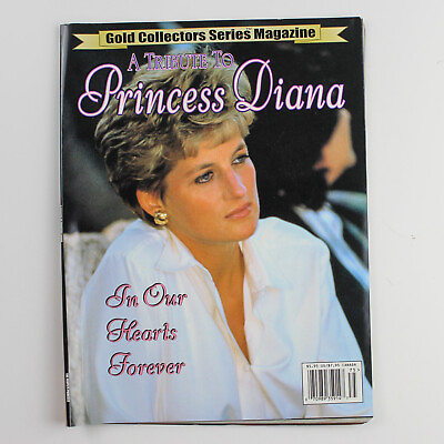 #ad Gold Collectors Series Magazine Tribute To Princess Diana In Our Hearts Forever $11.00