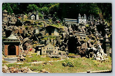 #ad Postcard Ave Maria Grotto Cullman Alabama Unposted Alabama $3.50