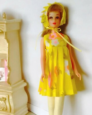 #ad Francie TENTERRIFIC Yellow Handmade No Doll $75.00