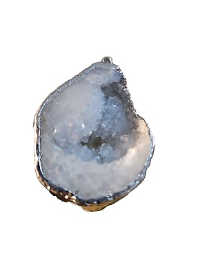 #ad geode crystal pendant For Necklace $20.00