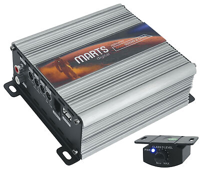 #ad Marts Digital MXD 500 2 OHM 500w RMS Mono Car Amplifier Class D AmpBass Remote $78.73