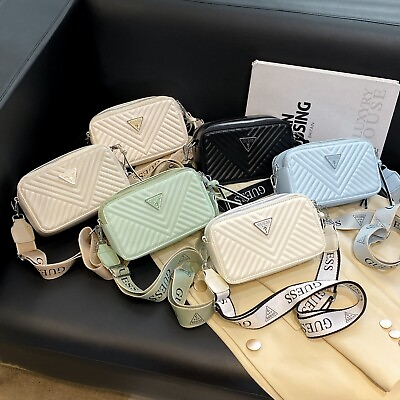 #ad New Guess Handbag Single Shoulder Crossbody Fashion 6 Colors $32.98