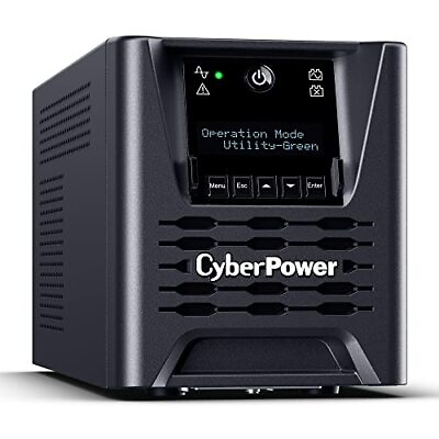 #ad CyberPower Smart App Sinewave 750VA Mini tower UPS pr750lcd3c $359.72
