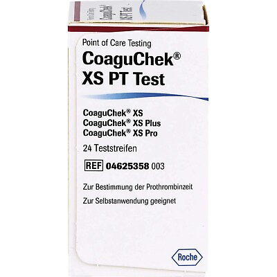 #ad Coagulation INR Test Strips 24ct Box and Code Chip Exp. 05 2025 NEW $139.95