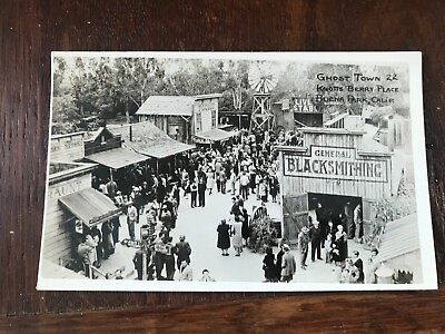 #ad Ghost Town Knott#x27;s Berry Place Farm Buena Park California Blacksmithing Postcard $2.99