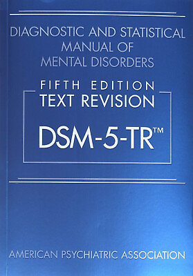#ad Diagnostic and Statistical Manual of Mental Disorders DSM 5 TR Free Shipping $40.84