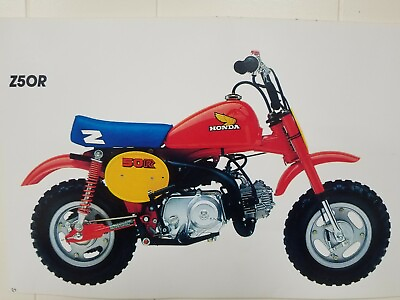 #ad HONDA Z50R 1984 DECALS KIT COMPLETE REPRO $59.24