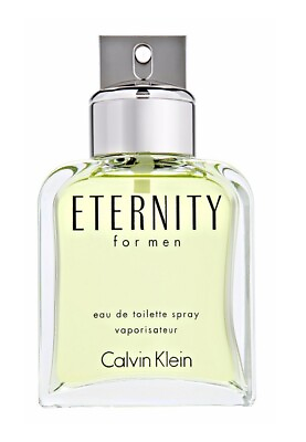 #ad Eternity by Calvin Klein 3.4 oz EDT Cologne for Men Brand New Tester $28.99