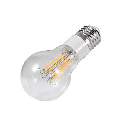 #ad E27 12V COB LED Filament Bulb 360 Degree Non dimmable Light 6W Warm White GP $9.42
