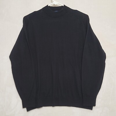 #ad Marcello Sport Men’s Large 1 4 Zip Sweater Extra Fine Merino Wool Cashmere $27.09