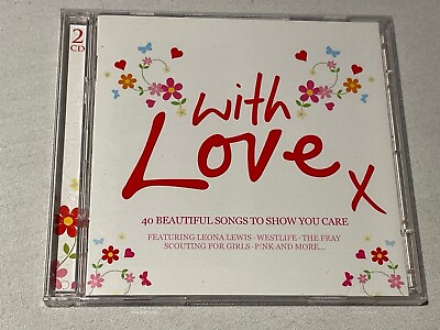 #ad With Love X 2 CD#x27;s Album 40 Tracks Various Artists Great Valentines Gift GBP 4.49