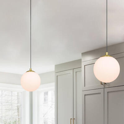 #ad Pendant Lighting 1 Light Globe Modern Adjustable Kitchen Hanging Ceiling Light $55.99