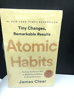 #ad #ad ATOMIC HABITS PAPERBACK JAMES CLEAR Free shipping $9.99