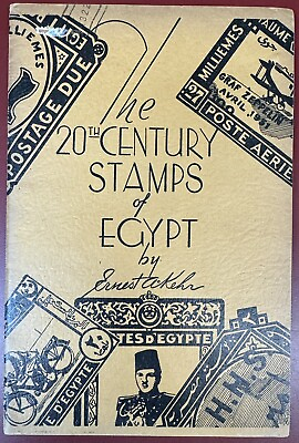 #ad The 20th Century Stamps of Egypt by Ernest A. Kehr 1942 monograph 47 pages $18.00