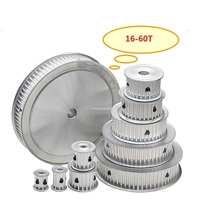 #ad HTD 5M 12 60T Timing Belt Pulley Synchronous Wheel Pitch 5mm Tooth Width 16 21mm $4.55