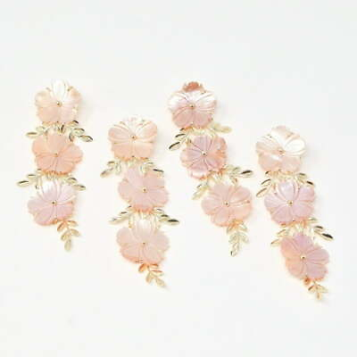 #ad Flower Earrings Bridesmaid#x27;s Earrings Statement Earrings Mother of Pearls $119.99