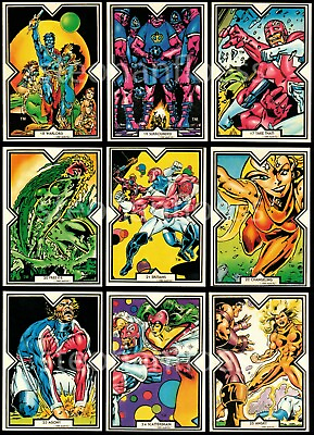 #ad 1989 Comic Images Marvel Excalibur Base Card You Pick Finish Your Set $1.25