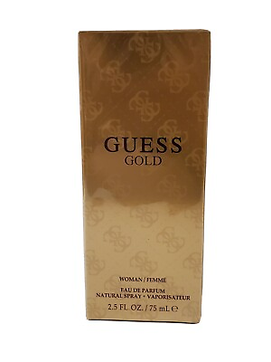 #ad GUESS GOLD 2.5OZ EDP SPRAY FOR WOMEN BRAND NEW. $28.00