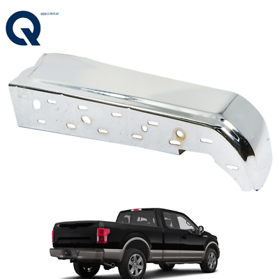 #ad Rear Bumper End Chrome Right Side W O Park Chrome For 2015 2016 2020 Ford F150 $71.52