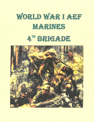 #ad World War I Marine Corps 4th Marine Brigade AEF Combat 2nd Division 21000 List $79.99