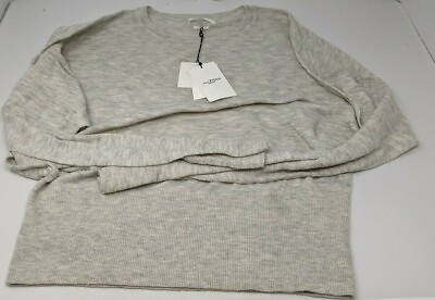 #ad NWT Isabel Marant Etoile Flint Fine Knit Long Sleeve Grey Sweater Size 40 8 $199.99