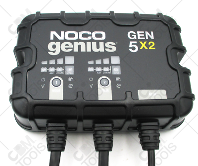 #ad NOCO GEN5X2 2 Bank 10 Amp On Board Battery Charger Maintainer and Desulfator $139.60