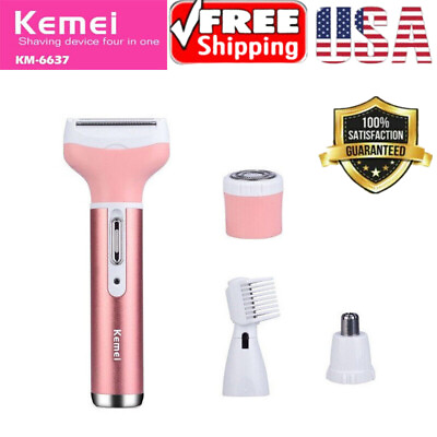 #ad KEMEI Women Multifunctional Device 4in1 Shave KM 6637 Personal Care Product $15.25