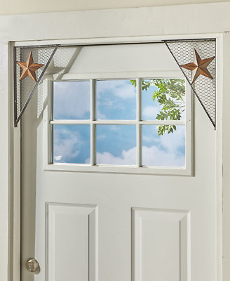 #ad Primitive Country Star Decorative Door Corners Decor Western Star Window Bracket $39.99