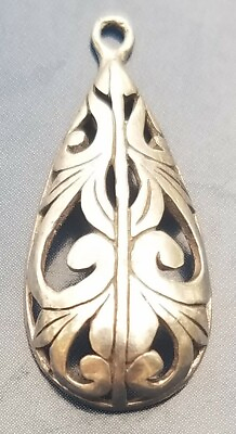 #ad Sterling Silver Pendant. Marked 925. Unique Design. Excellent condition  $28.00