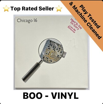 #ad Chicago Chicago 16 Vinyl LP Record NM VG Condition GBP 12.99