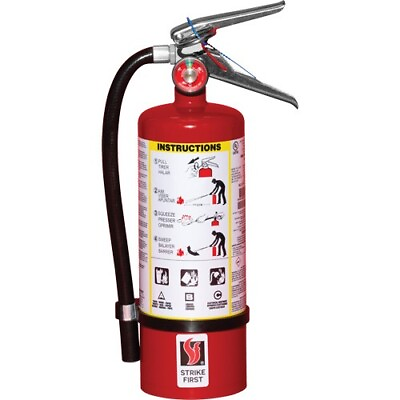 #ad 🎯 NEW 5 lb ABC Fire Extinguisher with Wall Bracket and 2024 Cert. Tag. $65.99