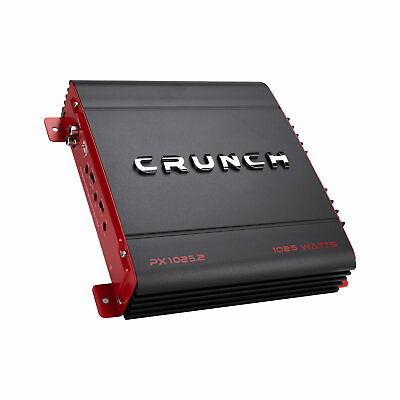 #ad Crunch PX 1025.2 1000 Watt 2 Channel Amplifier Car Stereo Amp $56.90