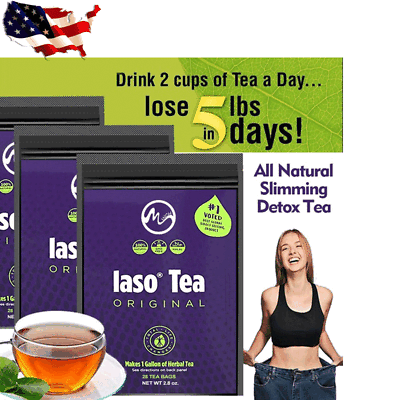 #ad 24 hr Sale ?Laso Tea Original28 Detox Tea Loose Weight 5 pounds and 5 days? US $10.60
